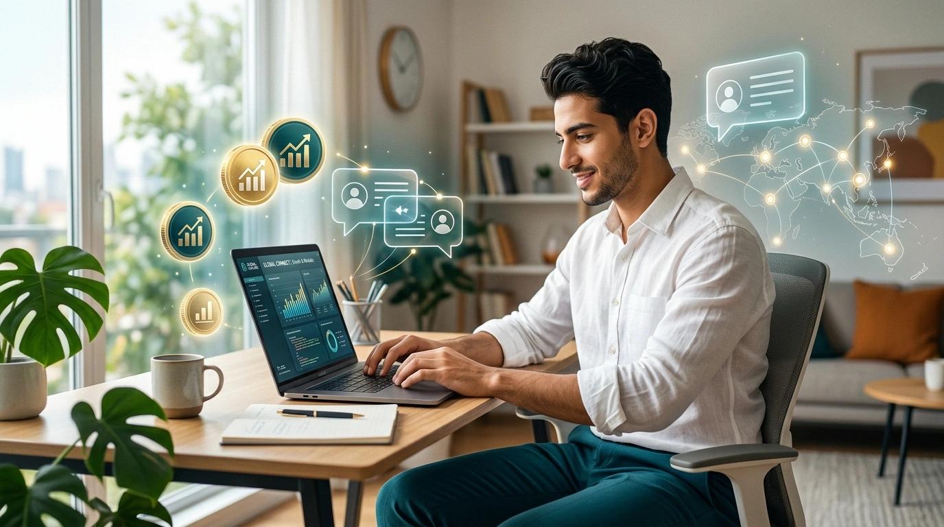 شغل اون لاين: أفضل 8 طرق حقيقية لكسب المال من الإنترنت