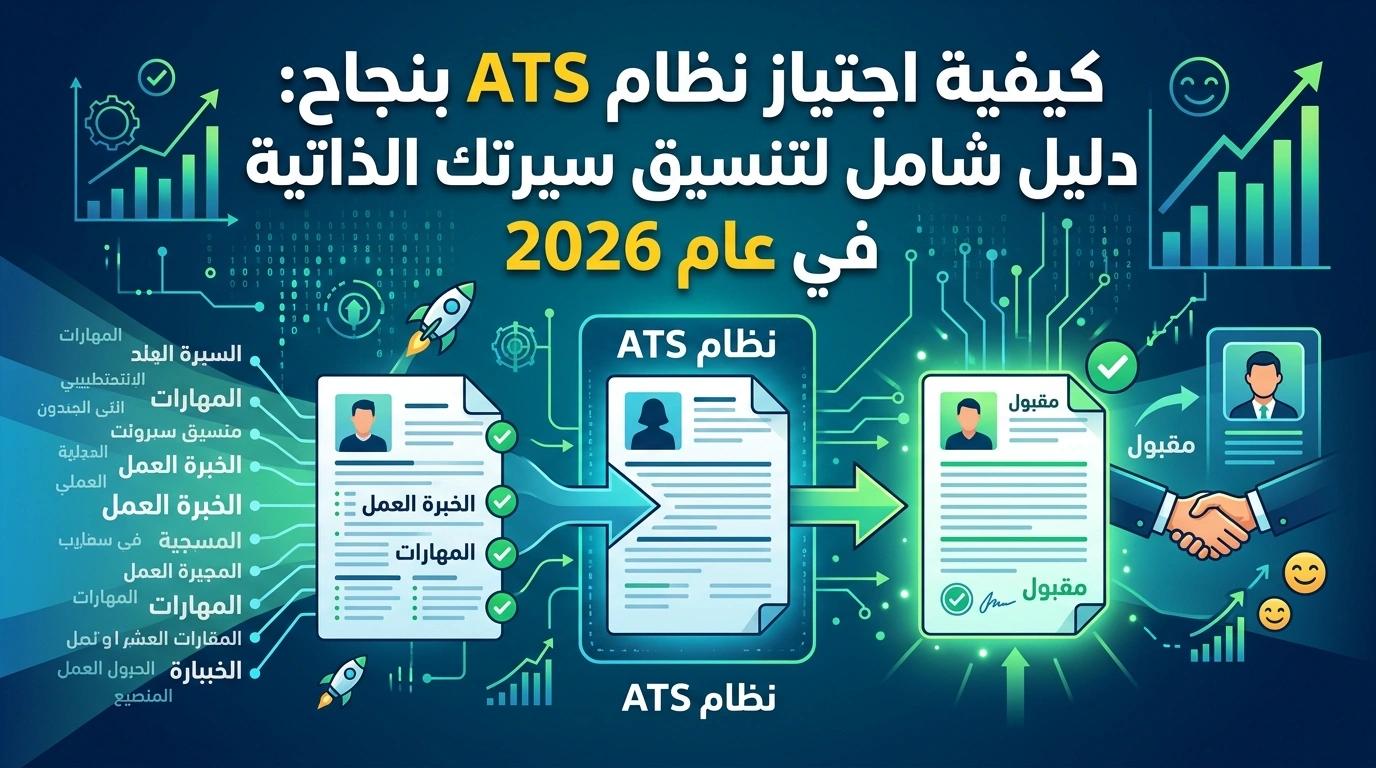 كيفية اجتياز نظام ats بنجاح: دليل شامل لتنسيق سيرتك الذاتية في 2026
